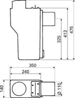 Multisiphon DN 110 – сифон за преливане