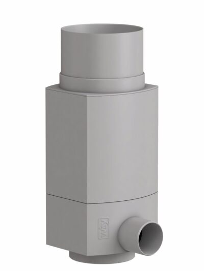 RegenSammler RS Fallrohrfilter grau, WISY