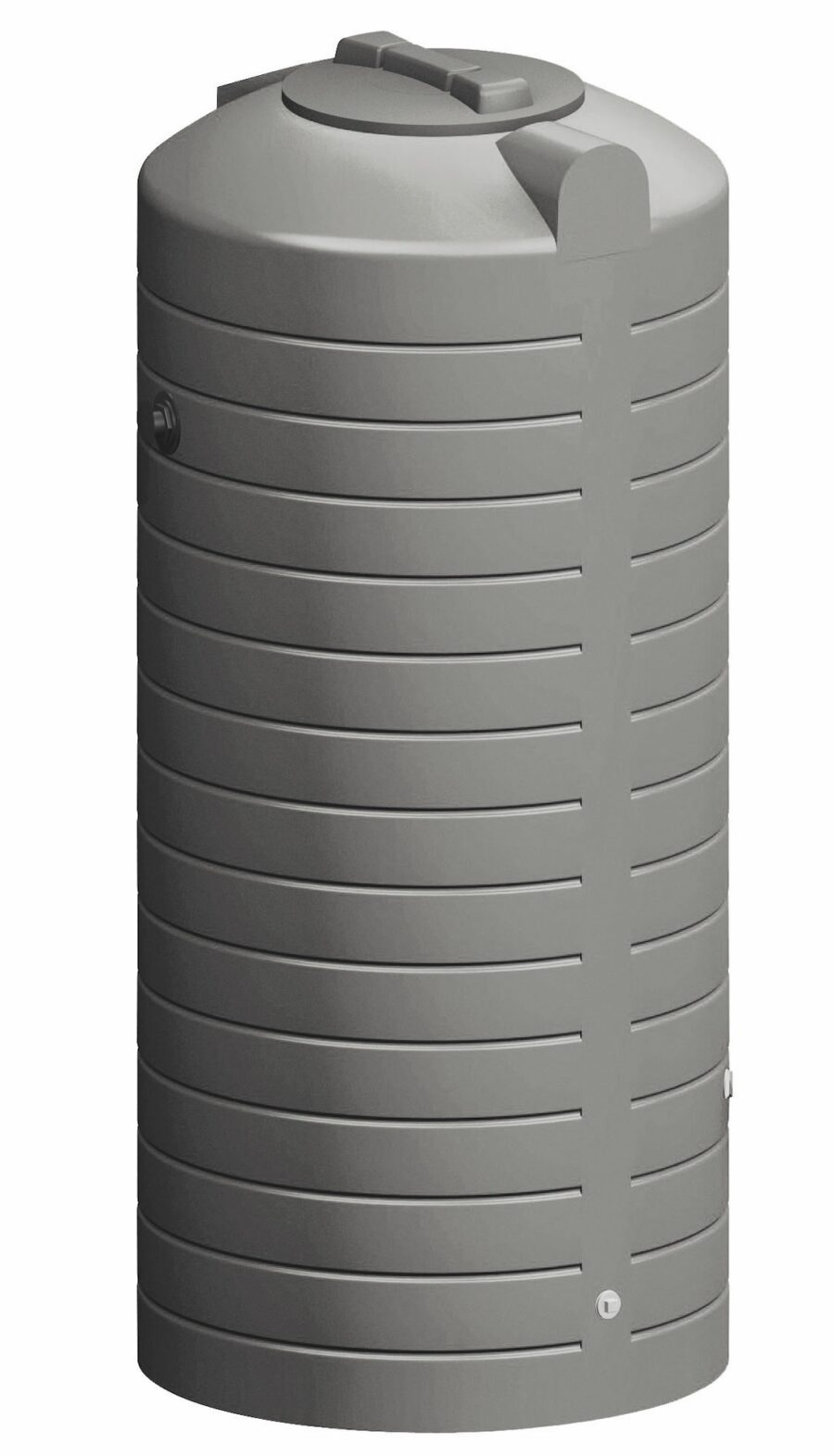 Сив градински комплект за събиране на дъждовна вода STABILIX 500 l с GRS